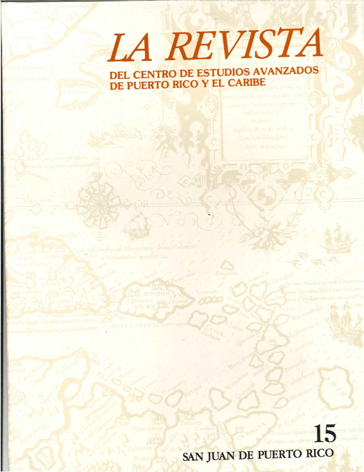 Vol. 15: Julio – Diciembre 1992